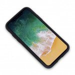 Wholesale iPhone X (Ten) Credit Card Armor Hybrid Case (Gold)
